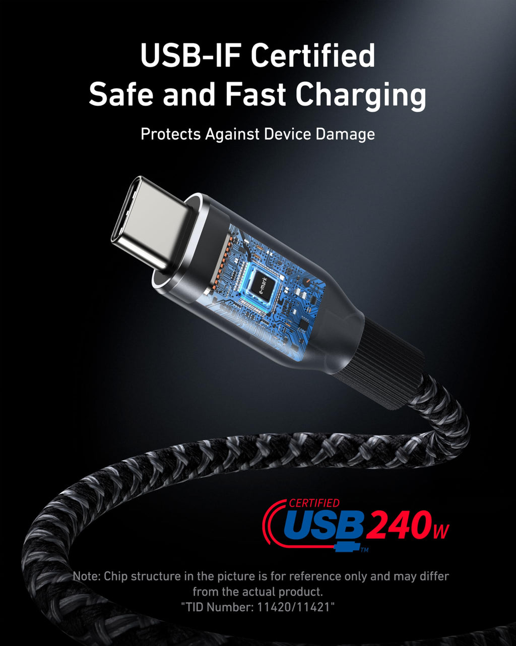 Anker Prime Charging Station (8-in-1, 240W) and Anker Prime USB-C to USB-C Cable (240W, Upcycled-Braided)