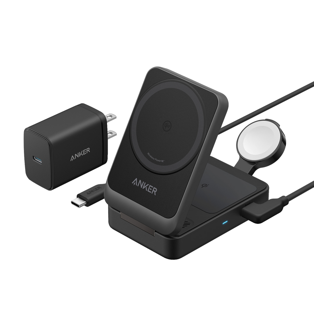 Anker charging stand with Wireless PowerIQ for efficient mobile charging